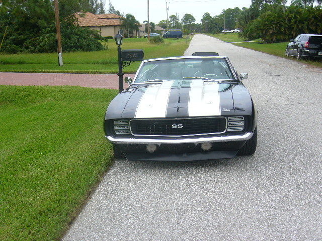 1969 Brilliant black Chevrolet Camaro Convertible