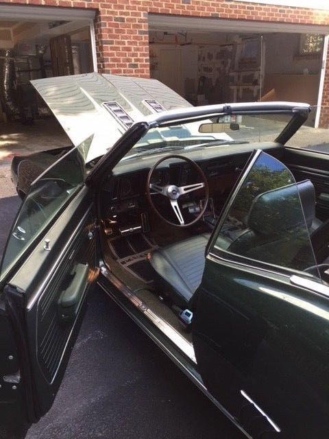 1969 Green Chevrolet Camaro Convertible