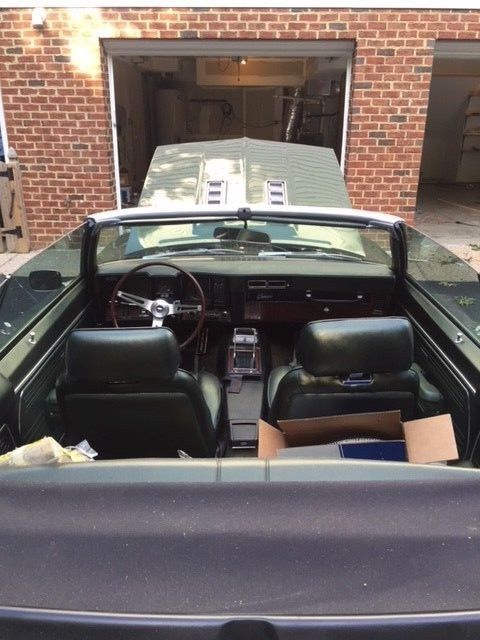 1969 Green Chevrolet Camaro Convertible