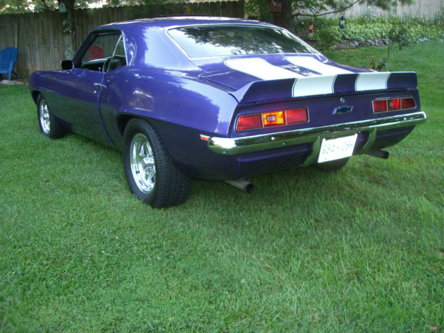 1969 Purple Chevrolet Camaro