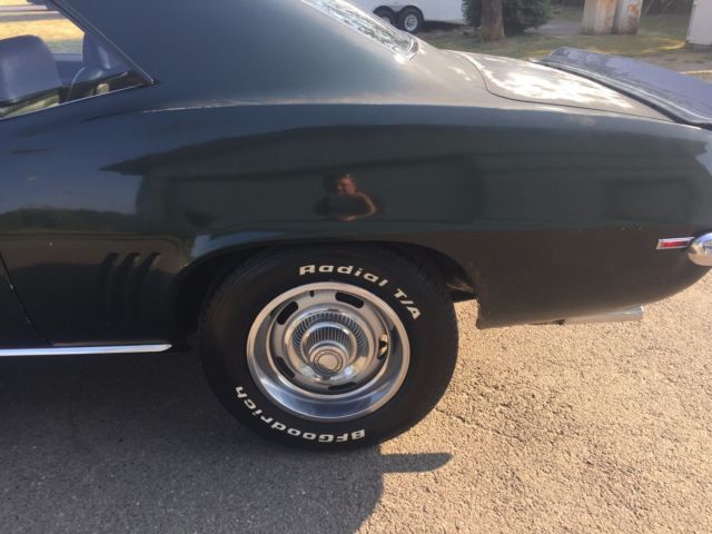 1969 Green Chevrolet Camaro Coupe