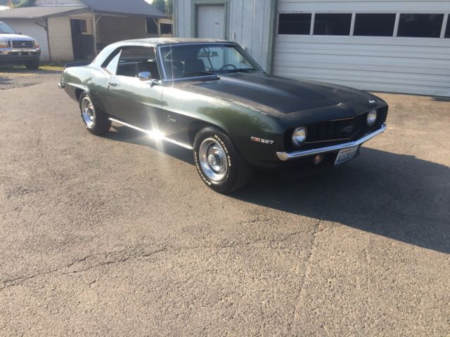 1969 Green Chevrolet Camaro Coupe