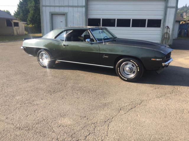 1969 Green Chevrolet Camaro Coupe