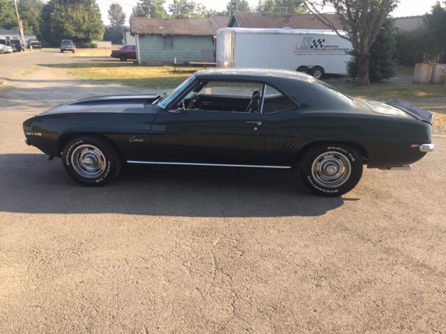1969 Green Chevrolet Camaro Coupe