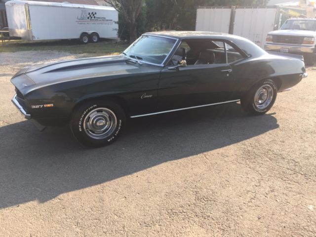 1969 Green Chevrolet Camaro Coupe