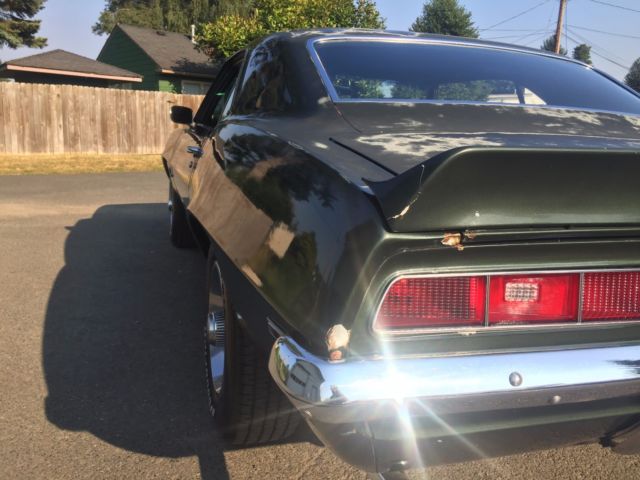 1969 Green Chevrolet Camaro Coupe