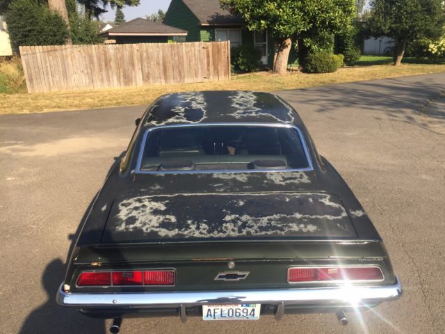 1969 Green Chevrolet Camaro Coupe