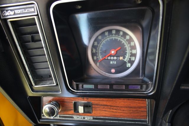 1969 Yellow W/Black Stripes Chevrolet Camaro Coupe