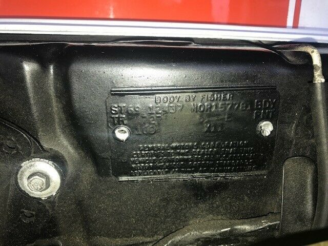 1969 White Chevrolet Camaro Coupe