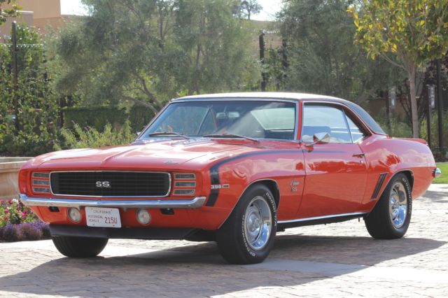 1969 Hugger Orange Chevrolet Camaro Coupe