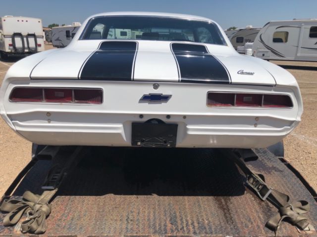 1969 White Chevrolet Camaro Coupe