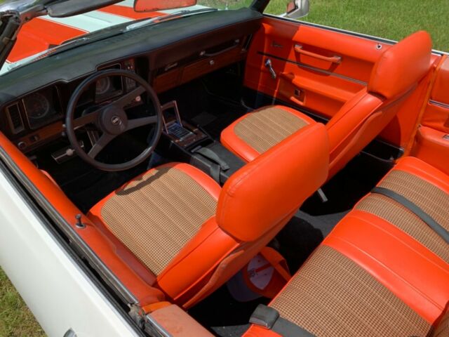 1969 White Chevrolet Camaro Convertible