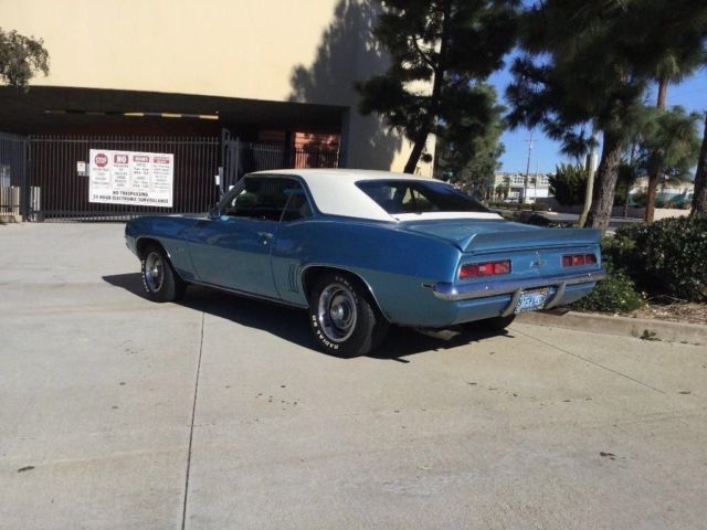 1969 Blue/White Chevrolet Camaro Coupe