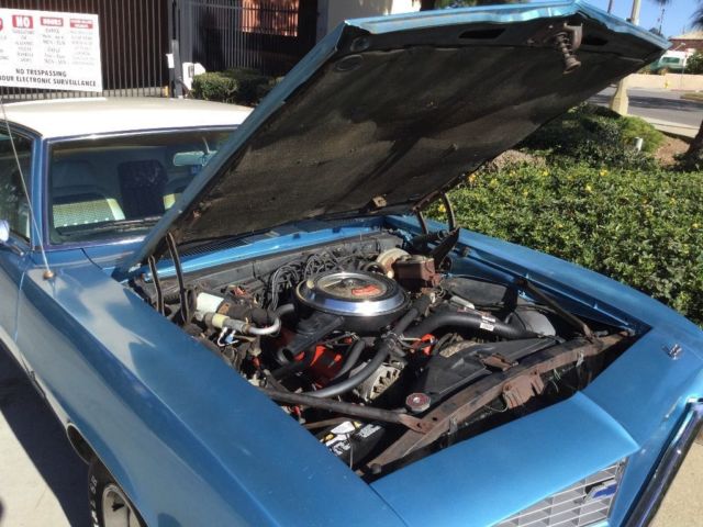 1969 Blue/White Chevrolet Camaro Coupe