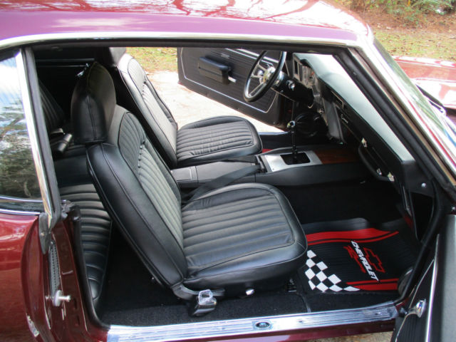 1969 Burgundy Chevrolet Camaro Coupe