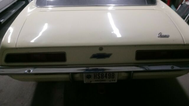 1969 Yellow Chevrolet Camaro Coupe