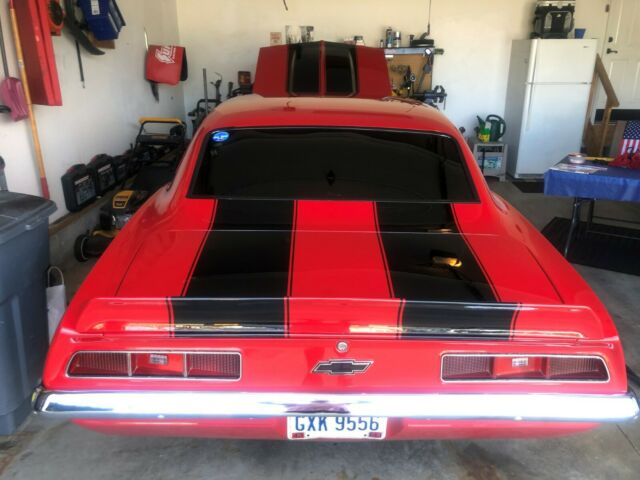 1969 Red Chevrolet Camaro Coupe