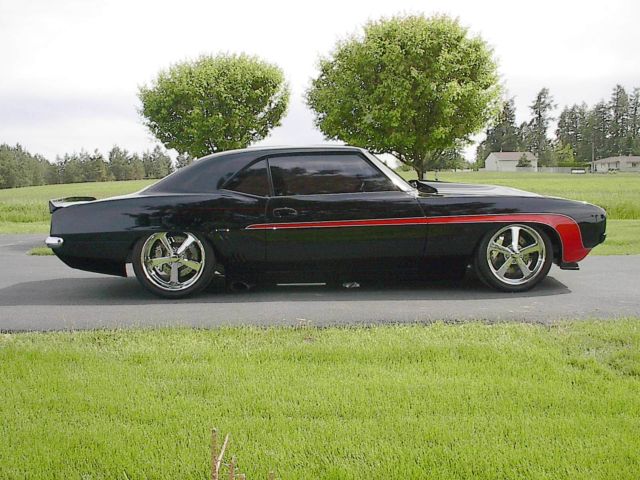 1969 Black Chevrolet Camaro Coupe