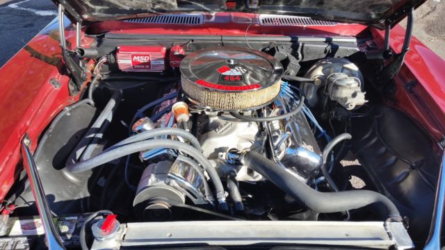 1969 Red Chevrolet Camaro Coupe