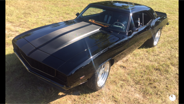 1969 Black Chevrolet Camaro Coupe