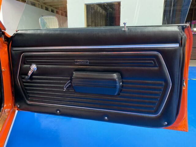 1969 Orange Chevrolet Camaro Coupe