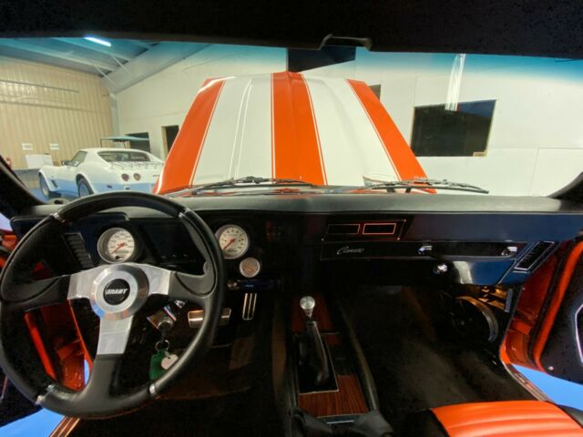 1969 Orange Chevrolet Camaro Coupe