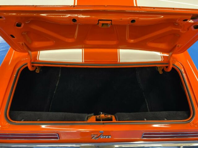 1969 Orange Chevrolet Camaro Coupe