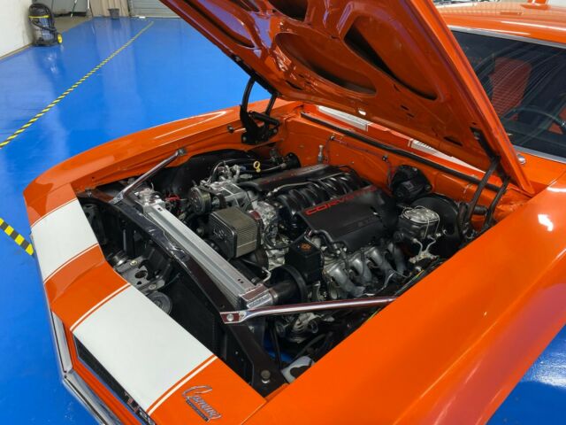 1969 Orange Chevrolet Camaro Coupe