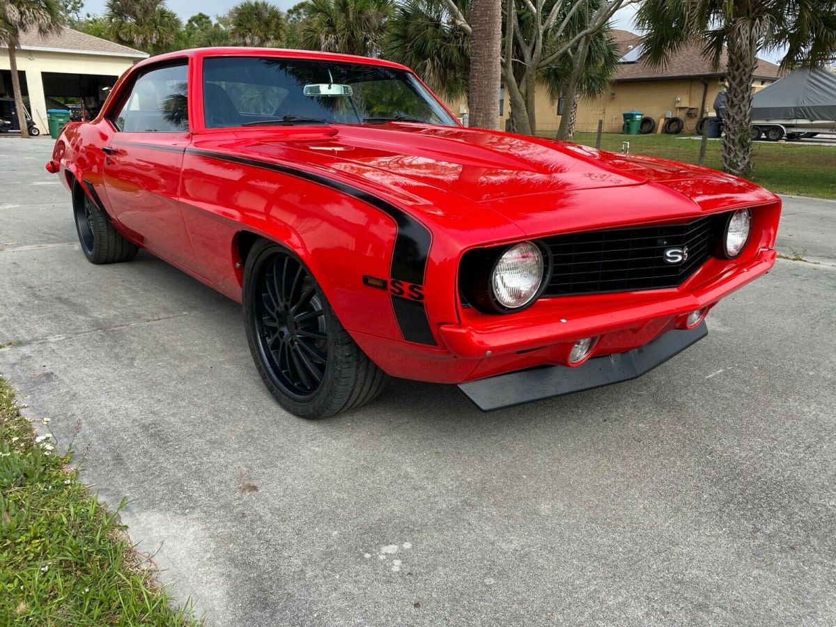 1969 Red Chevrolet Camaro Coupe
