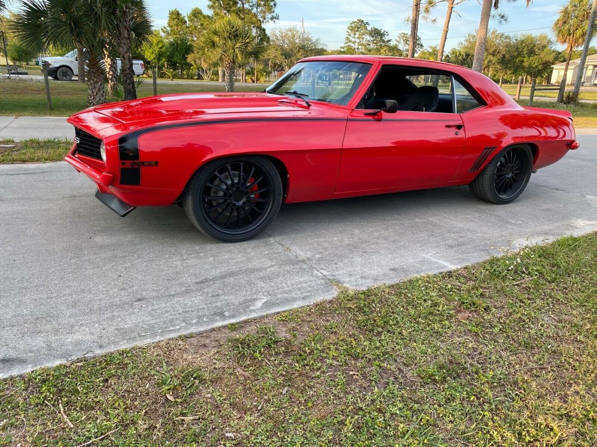 1969 Red Chevrolet Camaro Coupe