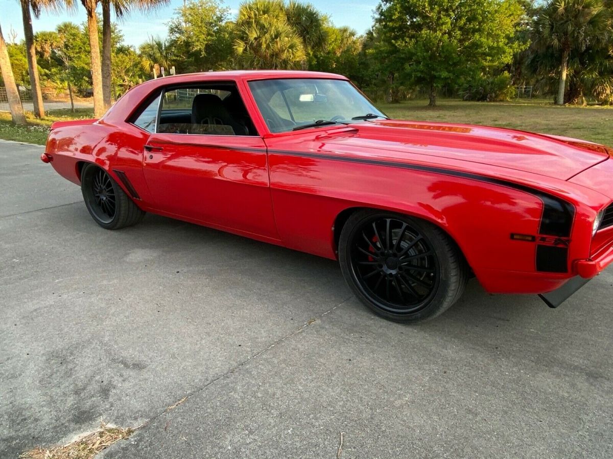1969 Red Chevrolet Camaro Coupe