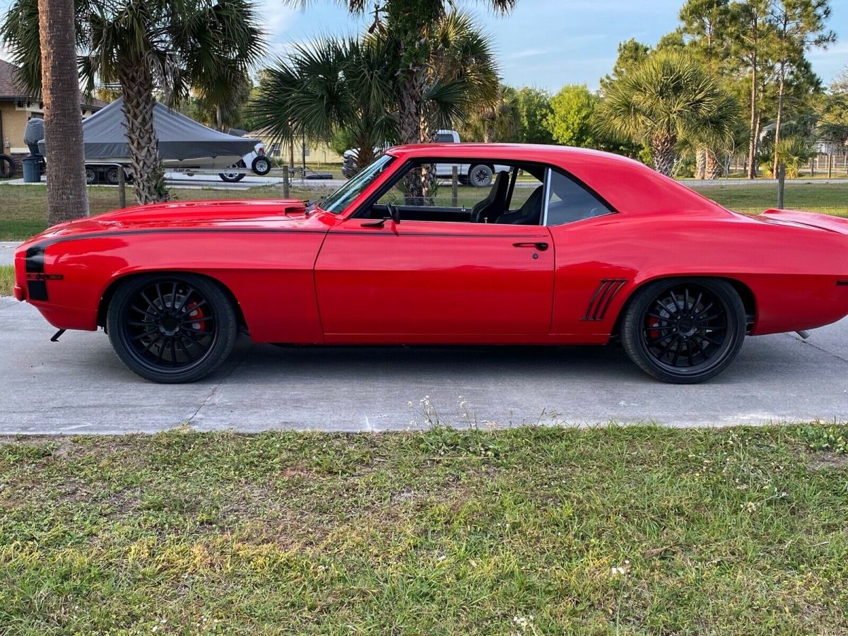 1969 Red Chevrolet Camaro Coupe