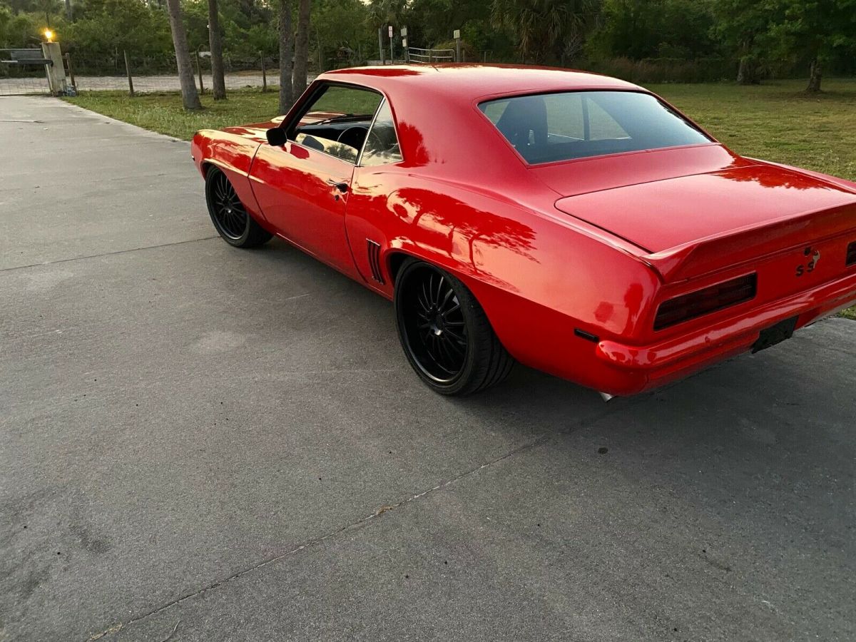 1969 Red Chevrolet Camaro Coupe