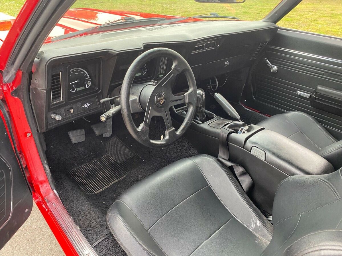 1969 Red Chevrolet Camaro Coupe