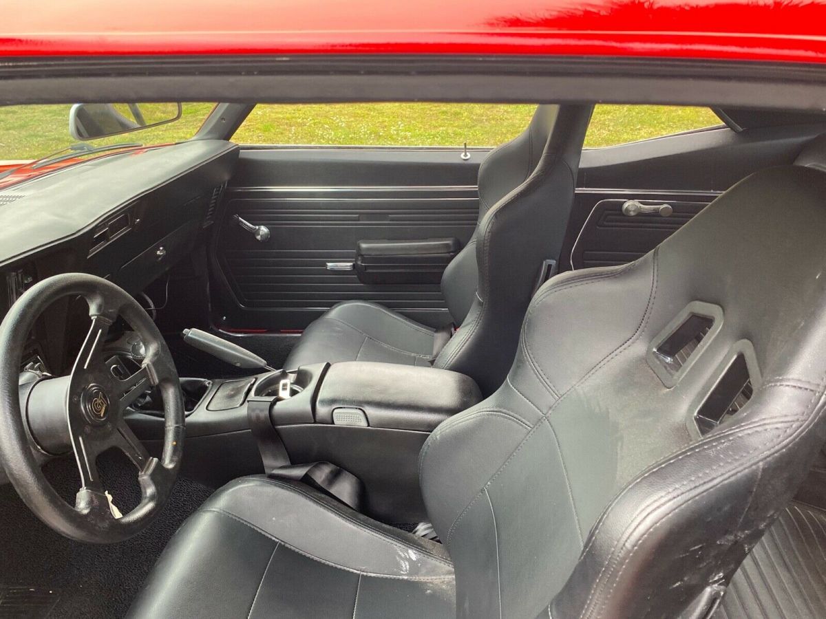 1969 Red Chevrolet Camaro Coupe