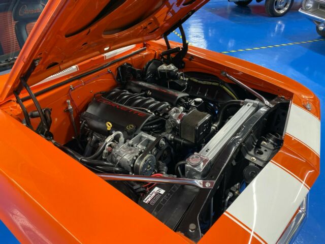 1969 Orange Chevrolet Camaro Coupe