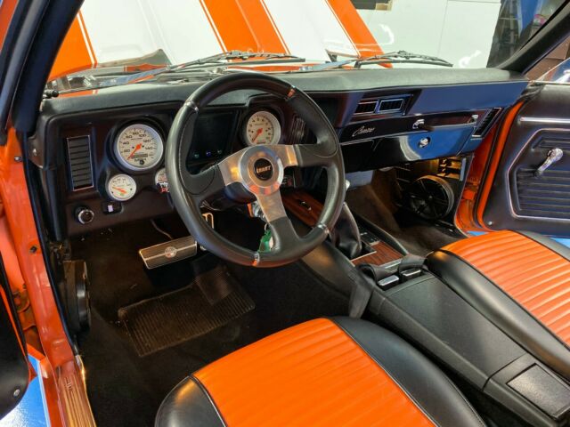 1969 Orange Chevrolet Camaro Coupe