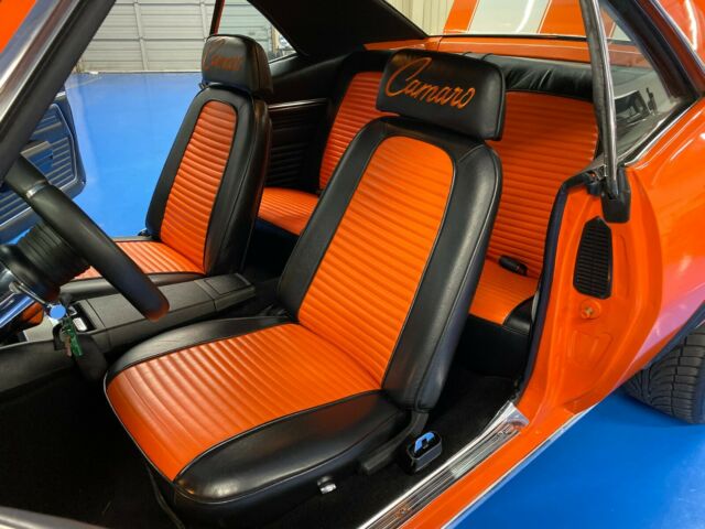 1969 Orange Chevrolet Camaro Coupe