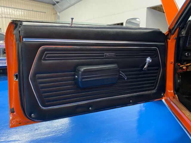 1969 Orange Chevrolet Camaro Coupe