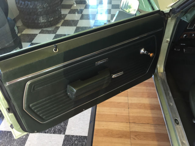 1969 Factory Frost Green Chevrolet Camaro