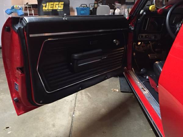 1969 Red Chevrolet Camaro Coupe