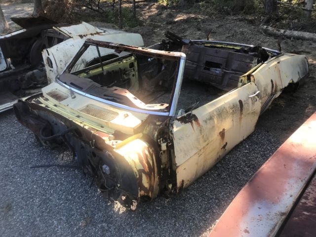 1969 Yellow Chevrolet Camaro Convertible
