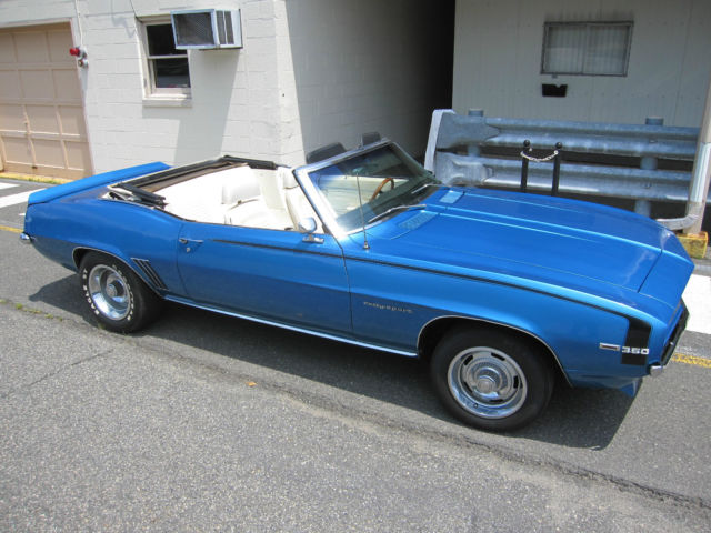 1969 yellow Chevrolet Camaro Convertible