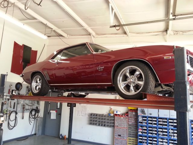1969 Dark metalic Red Chevrolet Camaro Coupe