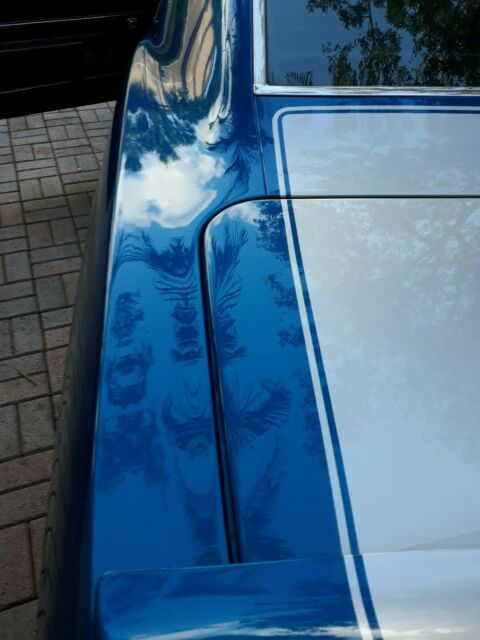 1969 Blue Chevrolet Camaro Coupe