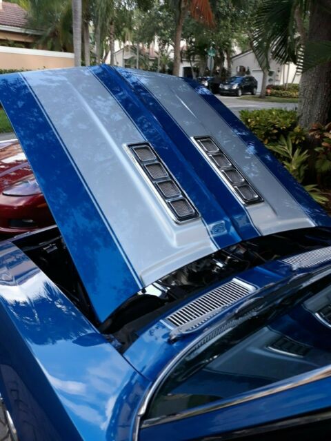 1969 Blue Chevrolet Camaro Coupe