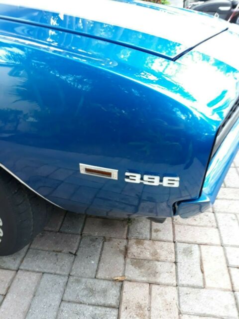 1969 Blue Chevrolet Camaro Coupe