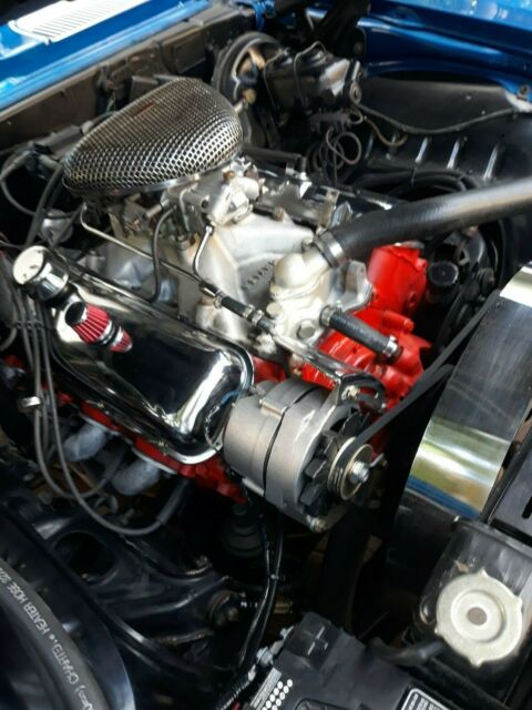 1969 Blue Chevrolet Camaro Coupe