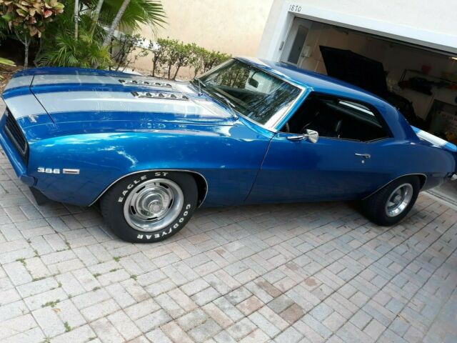 1969 Blue Chevrolet Camaro Coupe