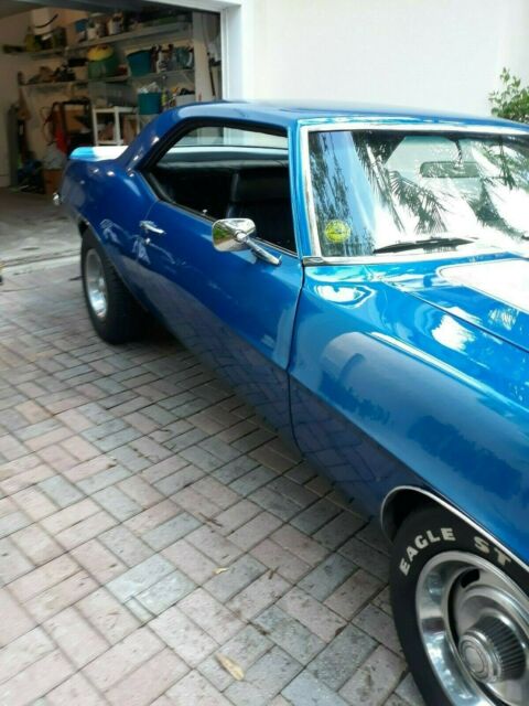 1969 Blue Chevrolet Camaro Coupe